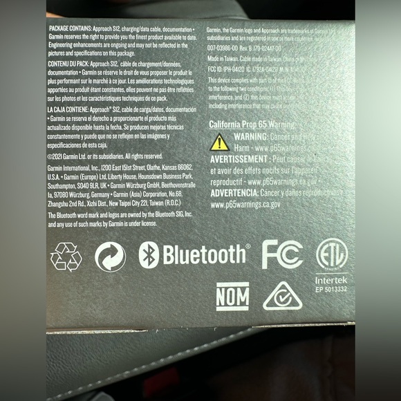 Garmin S12 approach golf watch - Picture 2 of 2